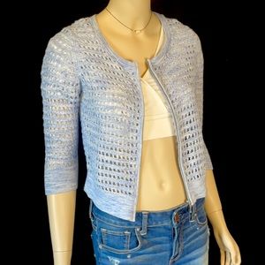 Victoria’s Secret Blue Knit Cardigan